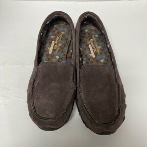Skechers Women’s Loafers Relaxed Fit Air Cooled Suede Dlip On Size 9.5